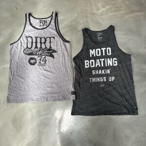 Fox Tank Tops - Set of 2